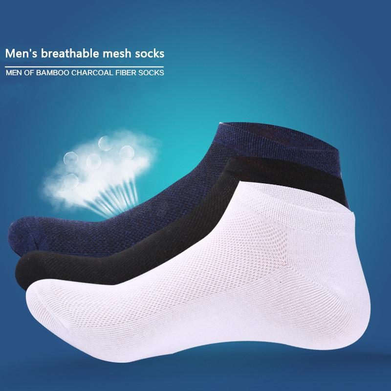Nowe letnie 5 par skarpety męskie Casual Mesh Oddychająca bawełniana skarpeta męska High Quelity