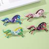 Horse Brooch Fairy Tale Style Flower Heart Decoration Pin Coats Sweaters Bags Badge Fashion Accessories