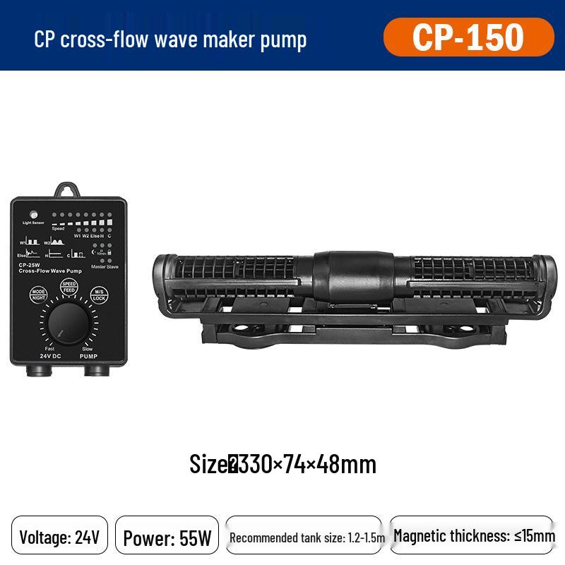 Aquarium Strömungspumpe: Leise Magnetische Saugpumpe für Salzwasser-Korallenbecken