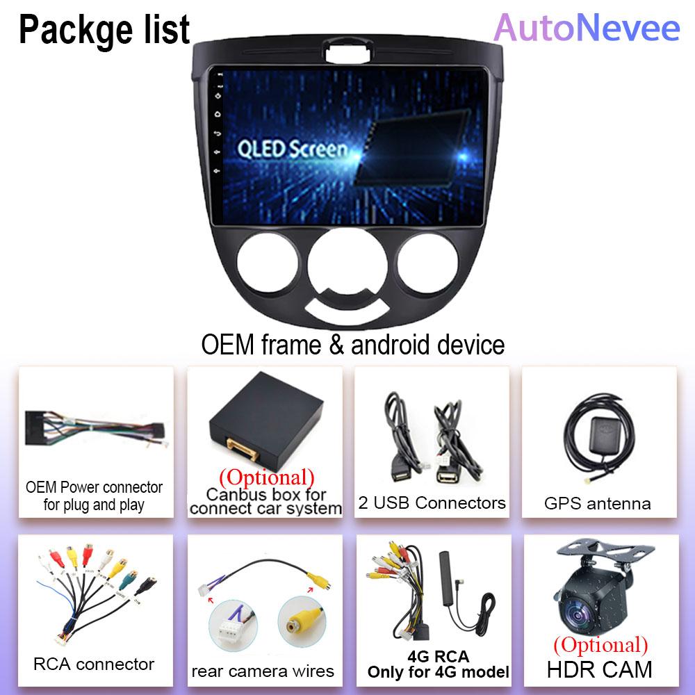 Auto Radio For Buick Excelle Hatchback HRV 2003-2008 Android 13 Carplay Multimedia Player GPS Navigation 5G WIFI BT No 2Din DVD