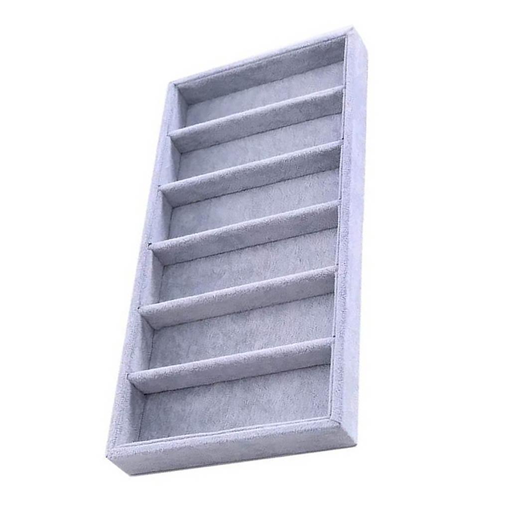 Universal Jewelry Display Holder Eyeglasses Organizer Tray Sunglasses Liner Case Household Bedroom Professional Travel