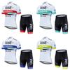 Men Women Cycling Jersey Shorts Set Quick Dry Breathable Road Mountain Bike Apparel