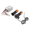 Brush Motor Speed Controller DC36V 800W Speed Regulator Module with Turn Handle for Electric Bicycle Scooter Mower
