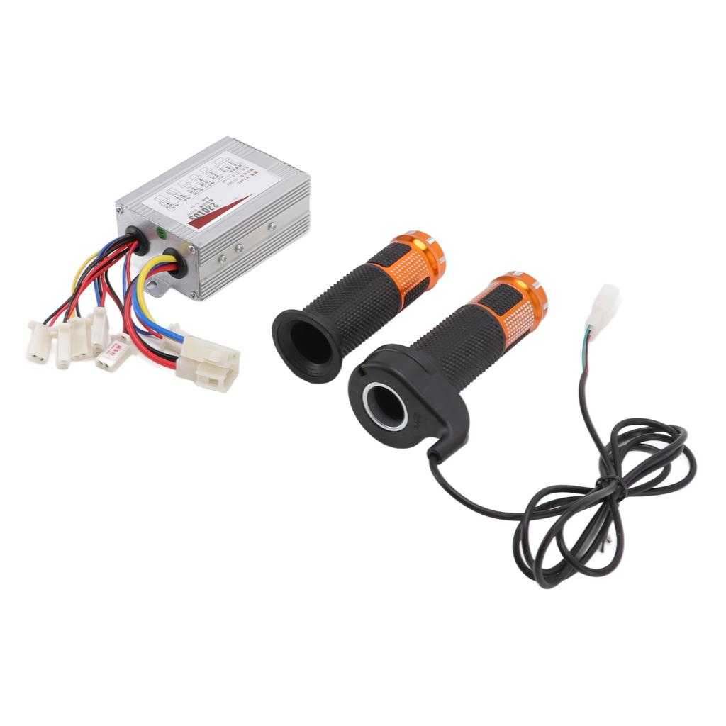 Brush Motor Speed Controller DC36V 800W Speed Regulator Module with Turn Handle for Electric Bicycle Scooter Mower