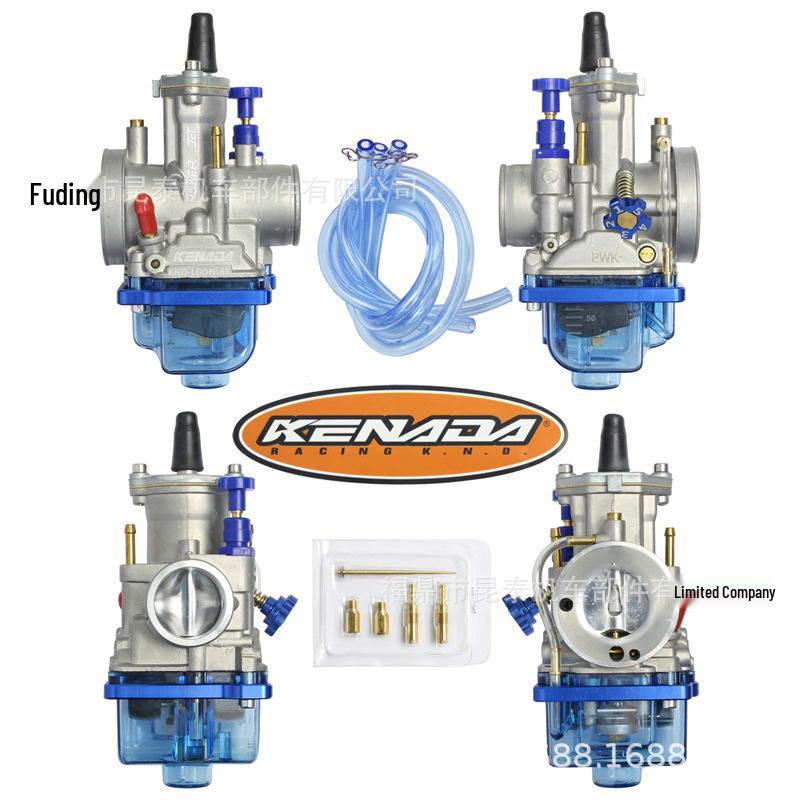 Universal CNC Transparent Carburetor Cover PWK 21-34mm for ATV/Motorcycle
