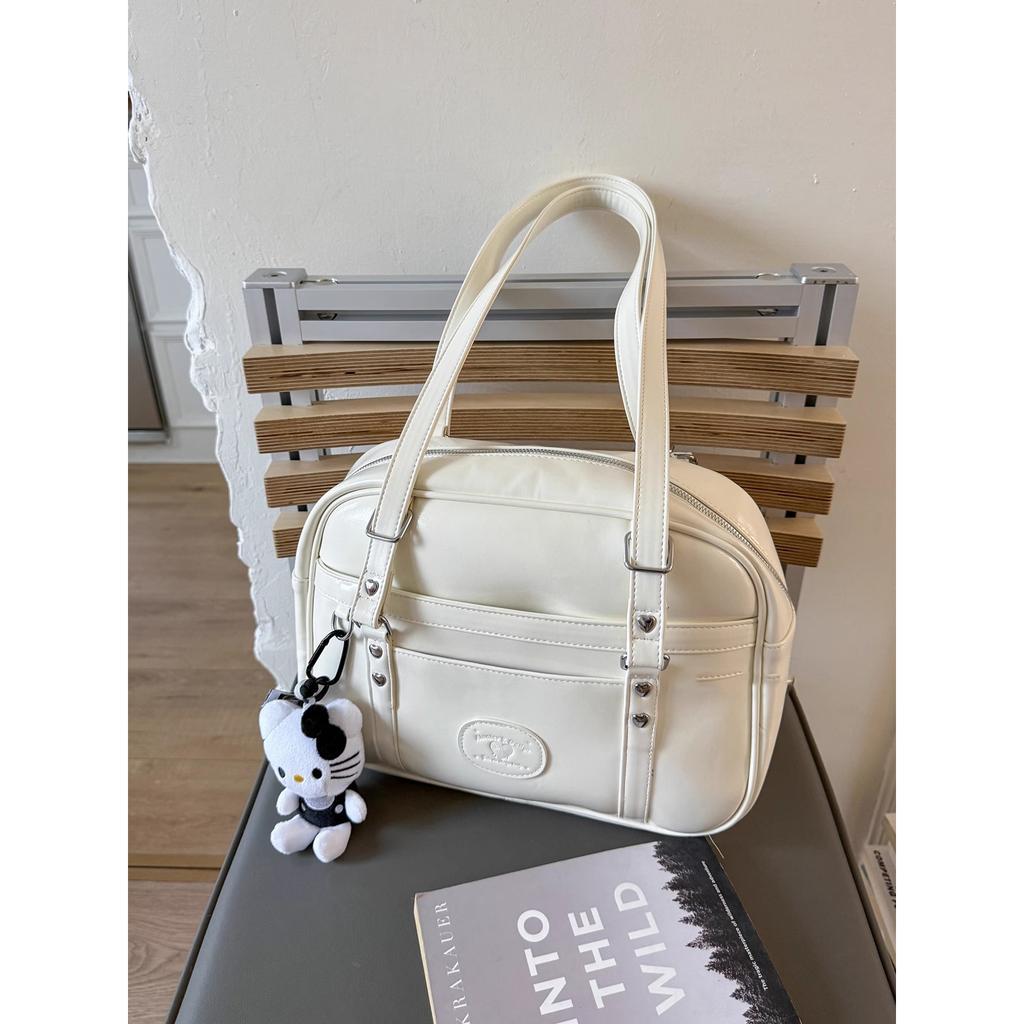 Premium commuter large-capacity bag women's new college student shoulder underarm bag multi-purpose backpack