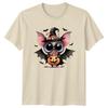 Cute Bat Halloween Trick Or Treat Holidays Unisexs TShirt Unisexs Tee Graphic Top