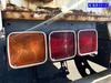 BRIGHTZ Mitsubishi Fuso Best One Fighter Ultra-Mirror Stainless Steel Plated Tail Light Rings (6 Pieces) [TRUCK-S-084-6PC] Best One Fighter