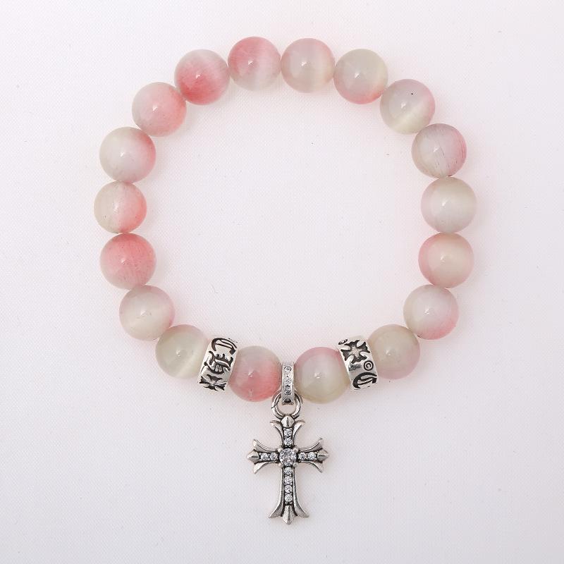 

Crocin Agate & Turquoise Tiger Eye Lava Bracelet for Men & Women 18 cm