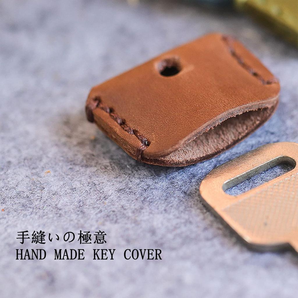 [Kaaipee] Key Cover Antique Leather Key Cap Genuine Leather Key