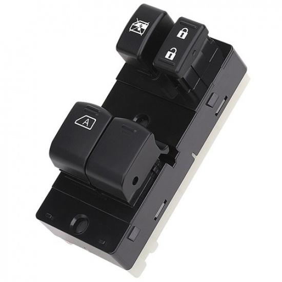 Power Window Switch Main Control Button for 2007-2017 Nissan Frontier 25401ZP50A