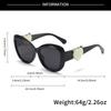 European and American retro style Y2K unisex fashionable sunglasses for summer sun shading, sun protection, UV protection, light