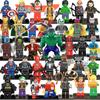 35 Stück Superhelden Bausteine Mini-Figuren Set, Kleine Partikel DIY Montage Spielzeug