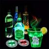 20pcs Multicolor LED Bar Light Up Coasters for Drink Cups, Wine Liquor Bottles, Atmosphere Lights, Stickers for Kitchen Accessories