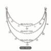 Layered Stars Waist Chain - European & American Multi-layer Jewelry for Jeans