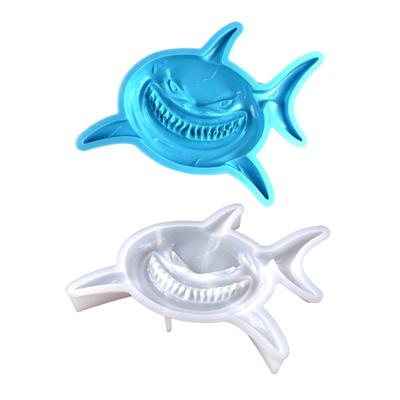 Stampi in Silicone a Forma di Squalo Stampo per Resina Epossidica Fai da Te Stampo Decorazione Ornamento da Tavolo Strumento per la Realizzazione di Gesso Facile da Pulire