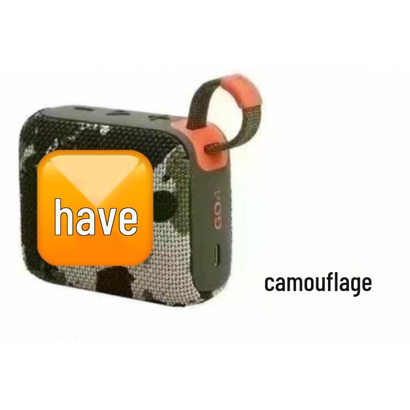 BRICS Go4 Portable Outdoor Wireless Bluetooth Speaker 1.1 - Mini Steel Cannon for Home and Sports