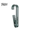 Punch Free Mounting Clips Laundry Hook with Clip, Non-Drilling ABS Closet Organizer, Multi Purpose Portable Clothes Drying Durable Anti-slip Clip for