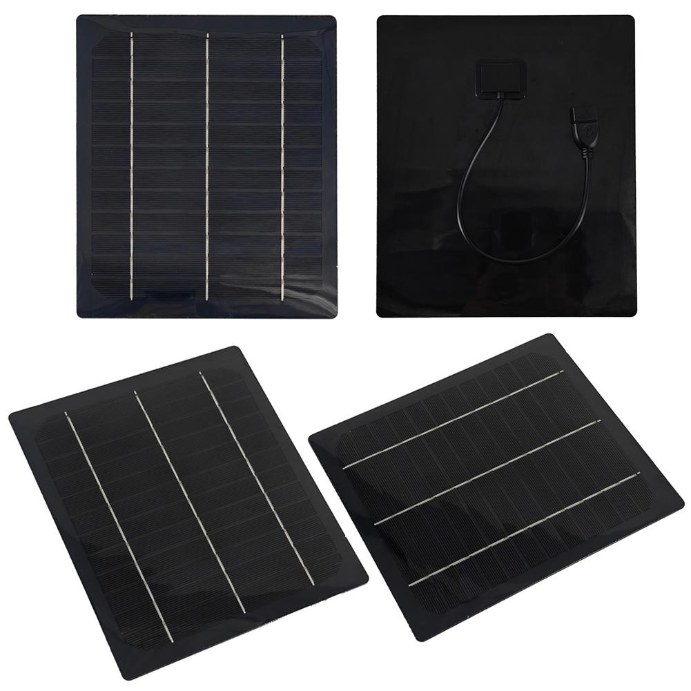 Solar Panel Fan Solar Powered Camping Fan Solar Charger Outdoor Fan Desk Fan for Outdoor Camping Hiking Fishing Travel