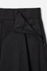 Jaa [Jaah] Belted Full Skirt_Black