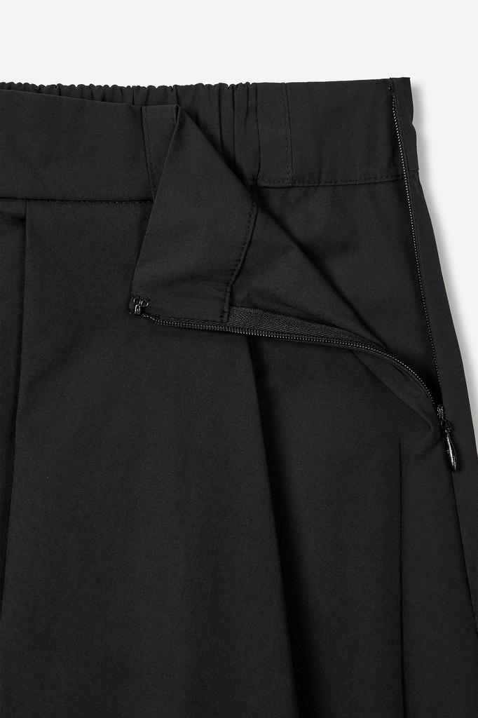 Jaa [Jaah] Belted Full Skirt_Black
