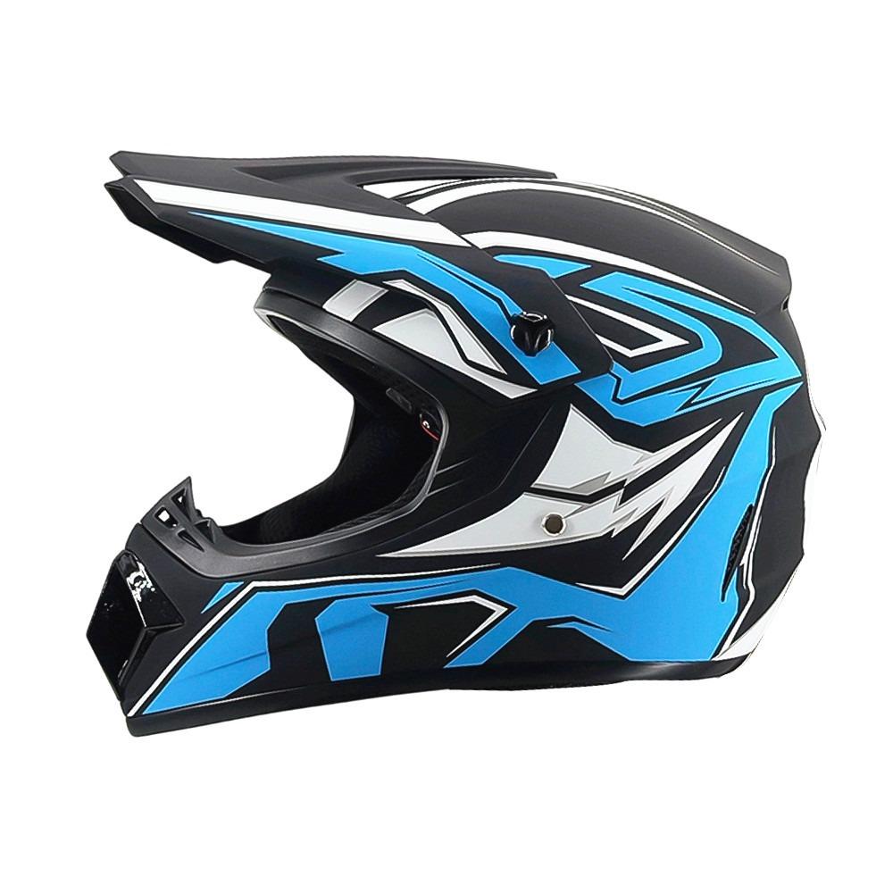 Motorcycle Helmet Off-Road Racing Riding Helmet ABS Breathable Mountain Bike Helmet Color Off-Road Helmet