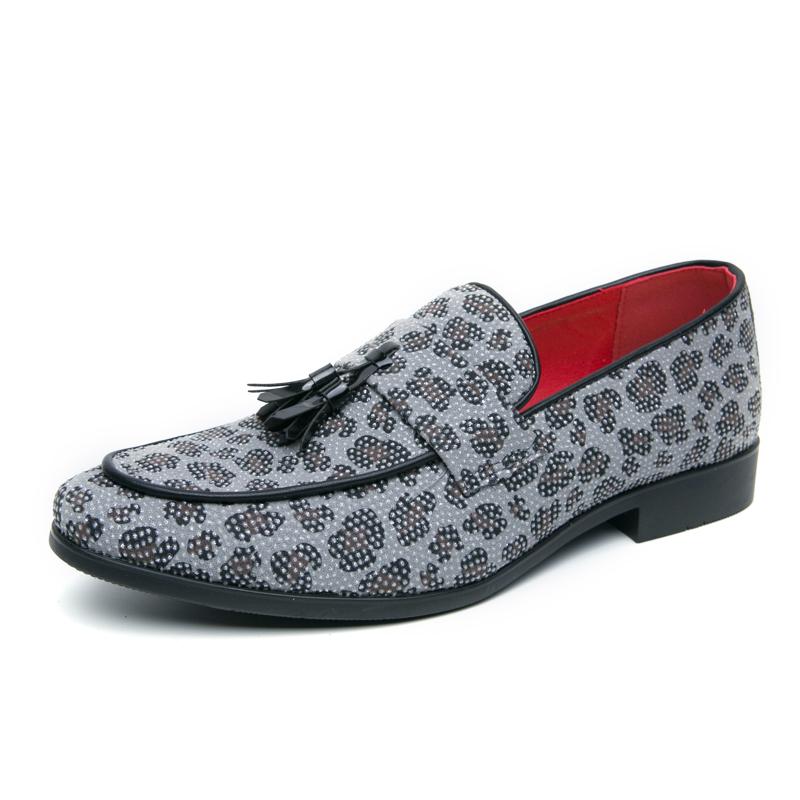 Fashion 2025 Mens Dress Shoes Designer Formal Loafers Men's Leather Shoes Suede Men Wedding Man Designer Party Social Business Loafers