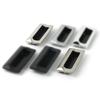 Metal Recessed Drawer Handles set Refined Steel Flush Mount Handles Recessed Handles Upgrades for Dressers & Cabinets