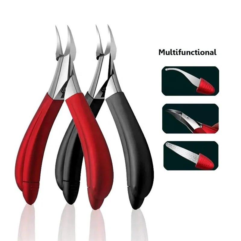 Nail Clippers Ingrown Toenail Podiatry Correction Nippers Cuticle Cutters Cut Paronychia Pedicure Manicure Foot Hand Care Tool
