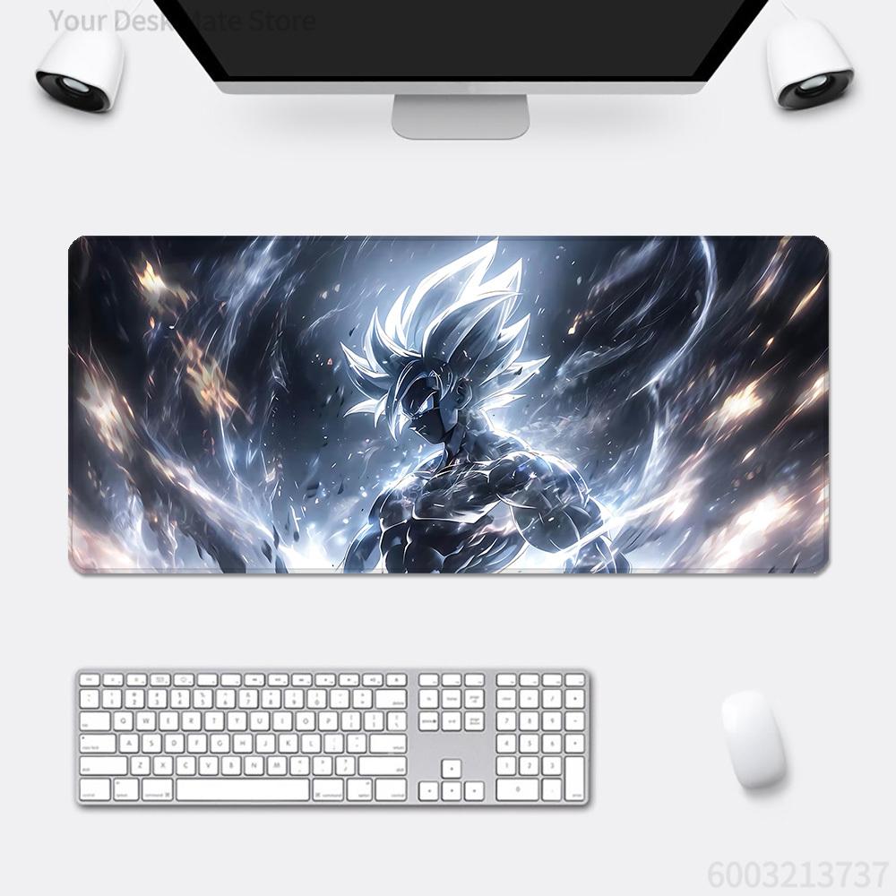 Anime Goku D-Dragons Balls Mousepad HD Printing Computer Gamers Locking Edge Non-slip Mouse Pad XXLcm Keyboard PC Desk Pad