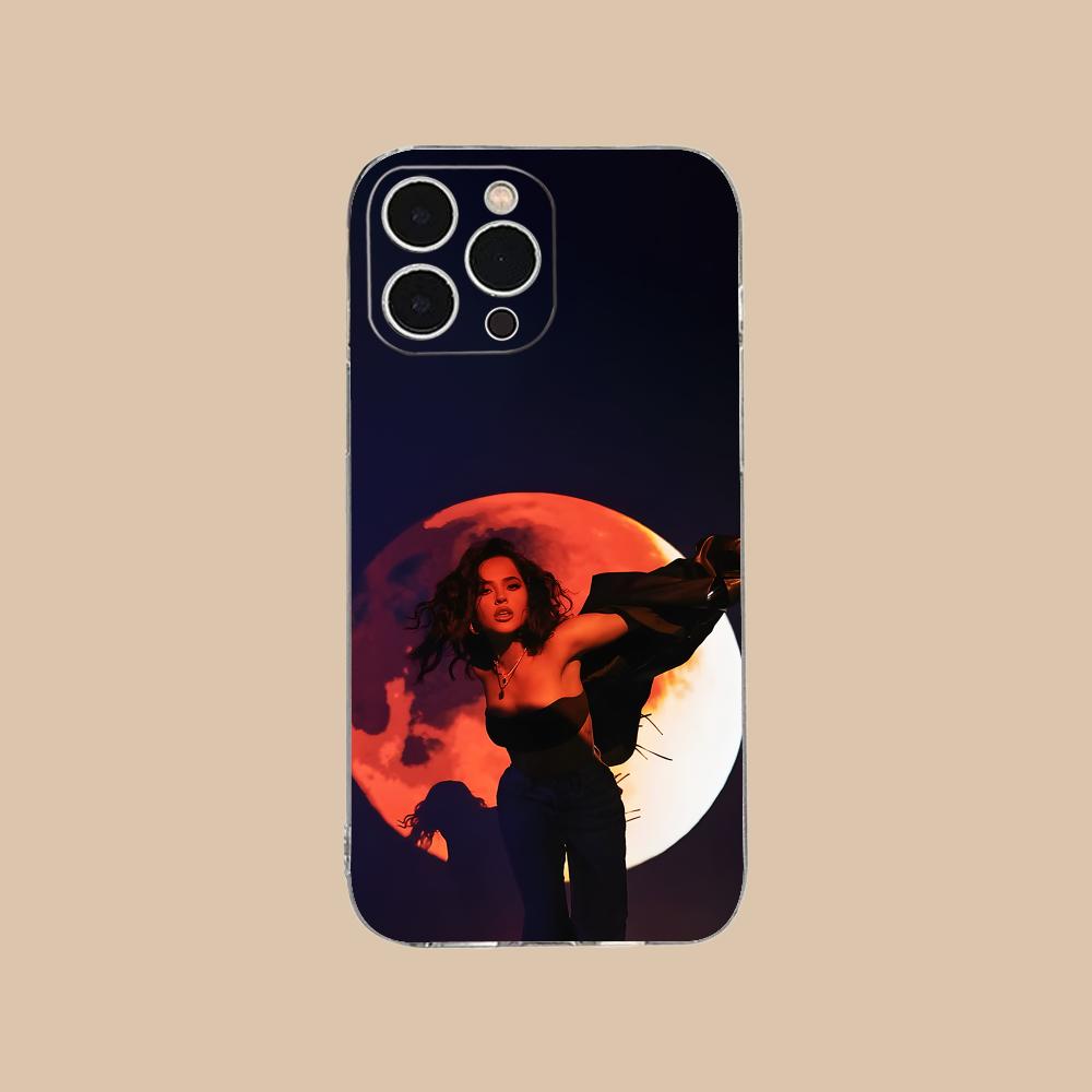 

Fashion Becky G Mobile Phone Case for iPhone 16 15 14 13 12 11 X XR XS 8 6 Pro Max Plus Mini Clear Colour Protective Pretty iPhone 16