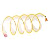 Self Play Cat Tunnel Spring Toy Collapsible Cat Hunting Spiral Tunnel with Feather And Mouse/Ball for Indoor Cats Puppy Kitten Rabbit
