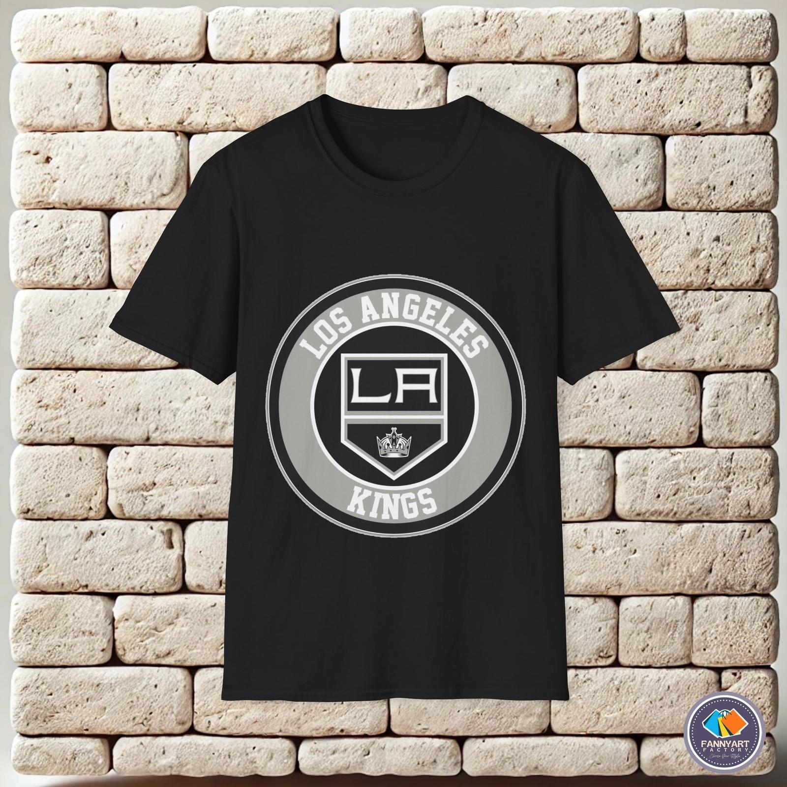 Los Angeles Kings NHL Club Logo Symbol Unisex T-Shirt L