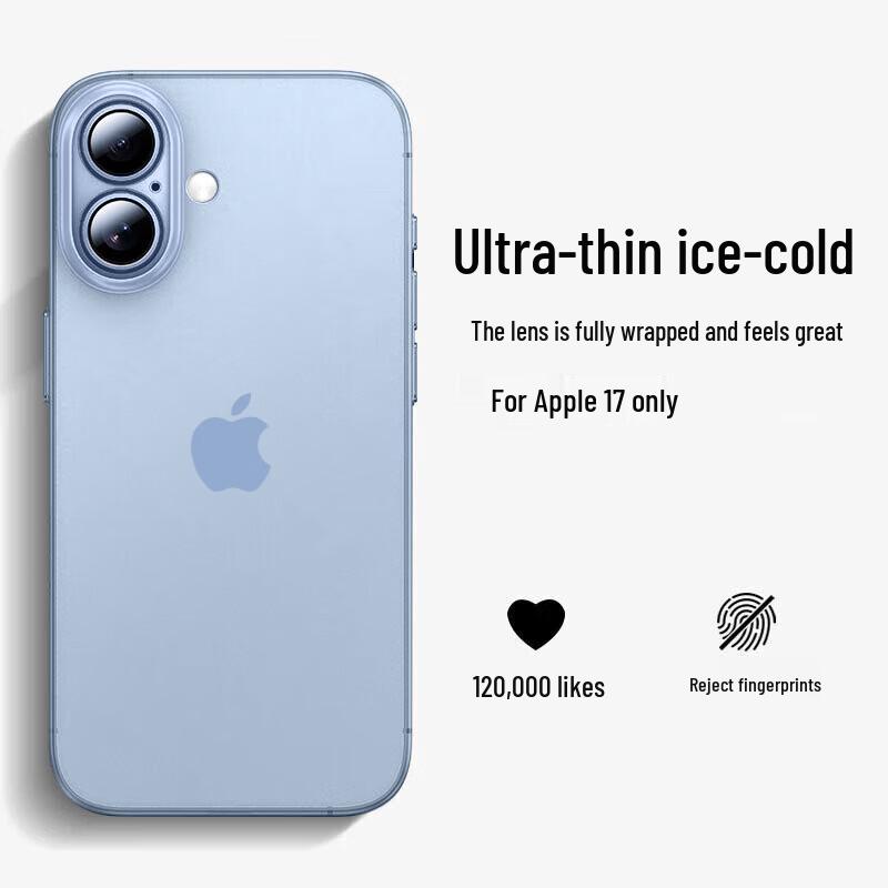 DIVI Ultra-Thin Matte Translucent Shockproof iPhone Case