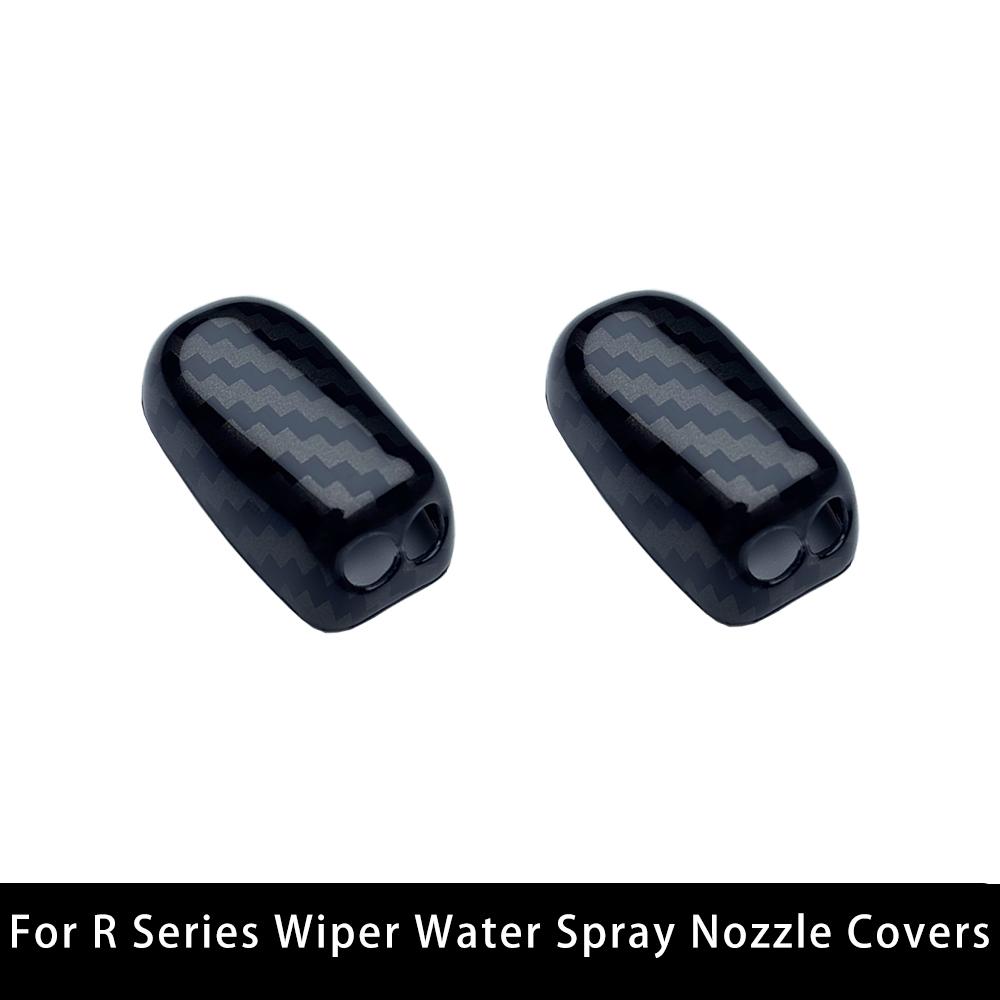 Car Wiper Water Spray Nozzle Covers For MINI One Cooper Countryman R60 Clubman R55 R56 R57 R58 R59 Auto Decoration Accessories