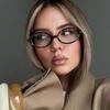 Stilvolle Leichte Kleine Ovale Brille für Damen | Schlankes Gestell, Alltags- & Formelle Kleidung