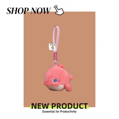Cute Cute Marine Animal Jellyfish Pendant Plush Toy Doll Crab Lobster Keychain Bag Pendant