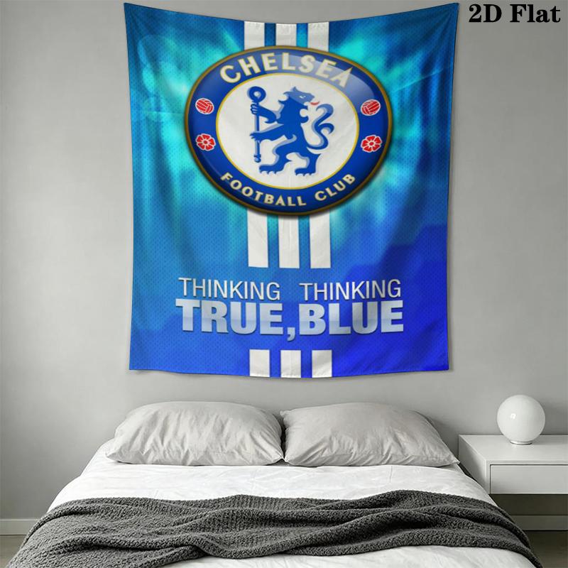 Chelsea Wandteppich Ästhetisches Wandbehang Gedruckter Stoffdecke Dekorative Wandteppiche für Schlafzimmer Wohnzimmer Heimdekoration