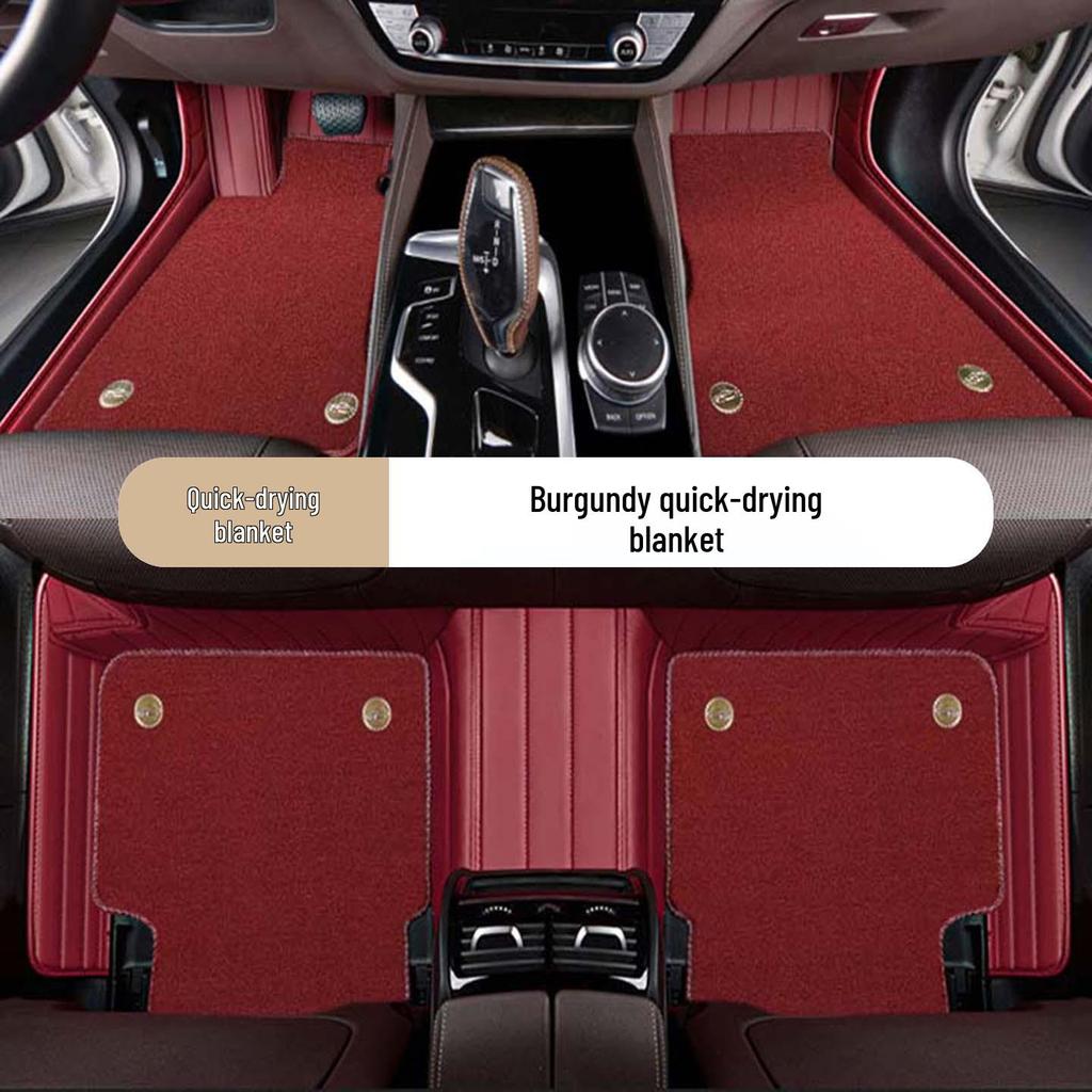 Premium Leather Floor Mats for Jaguar XFL/XEL/F-PACE - Car Interior Upgrade