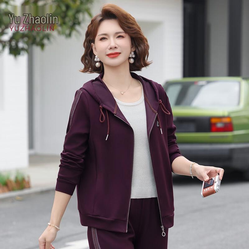 YUZHAOLIN Women s Spring Casual Sportswear Set 4XL