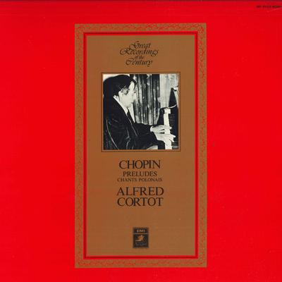 LP Record ALFRED CORTOT  Chopin 24 Preludes Arranged By Li GR2313 ANGEL  Japan Classical Used