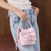 Charles & Keith Vintage Pleated Bow Crossbody Bag Women Handbags Multiple-Colors CK6-40151554