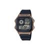 Casio Digital Series Square Retro Fashion Waterproof Shockproof Sports Quartz Watch Resin Strap Men watches Gray AE1200WH-5AV