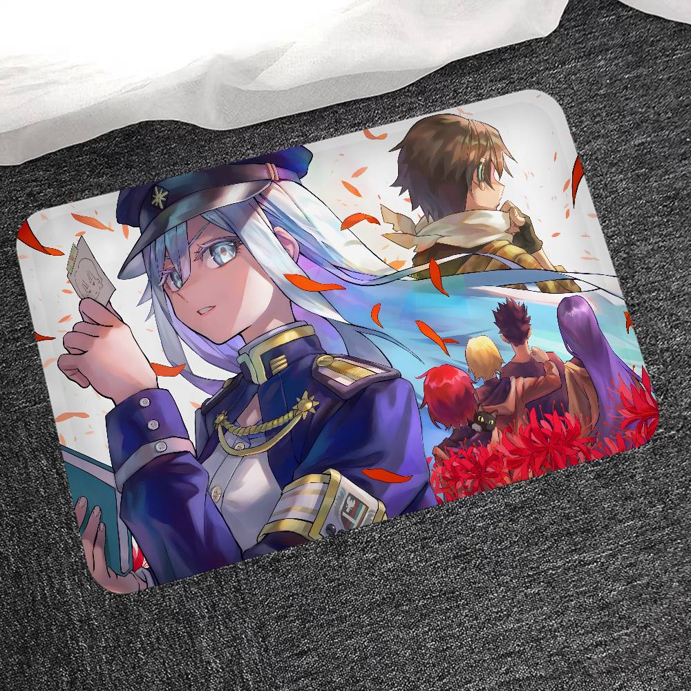 Anime 86 Eighty Six Kitchen Mat Kids Room Bedroom Decoration Balcony Anti-Slip Doormat Living Room Alfombra