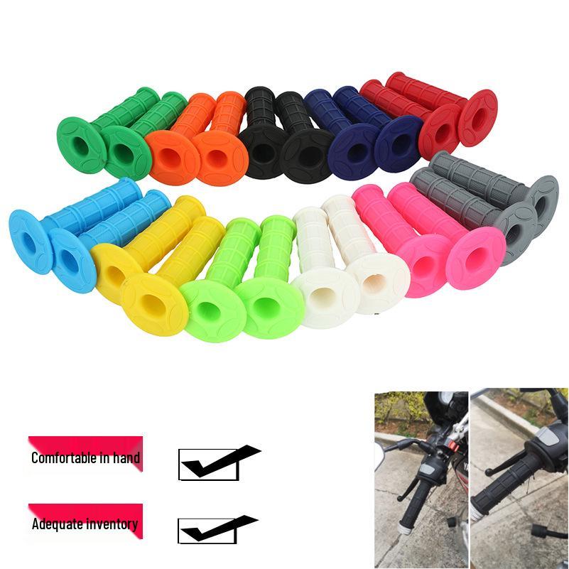 Off-road Motorcycle Handlebar Grips - Rubber Covers Accessory