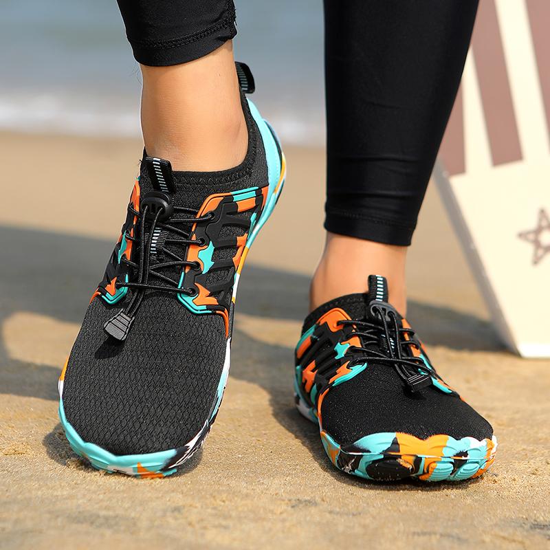 Anti-slip Lightweight Wading Sneakers men Women's Quick Dry Aquatic Shoes for Beach Water Sports Surfing Fishing Size 36-46