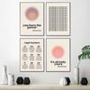 Law of Attraction Print Boho Art Quote Manifestation Canvas Poster Mindfulness Self Love Self Care Therapy Wall Painting Decor