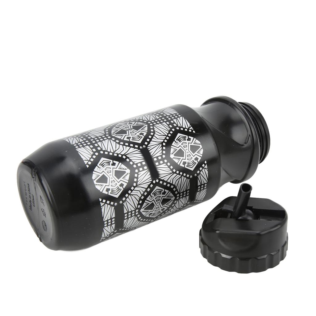 ENLEE Bicycle Water Bottle Leaking Proof Mountain Bike Cycling Kettle for Sports FitnessBlack