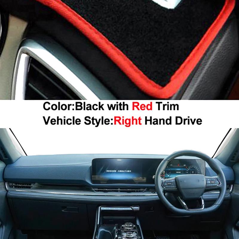 Car Dashboard Cover For Ford Territory / Equator Sport 2026-2026 CX Center Console Protector Carpet Dashmat Sun-shade Accessorie