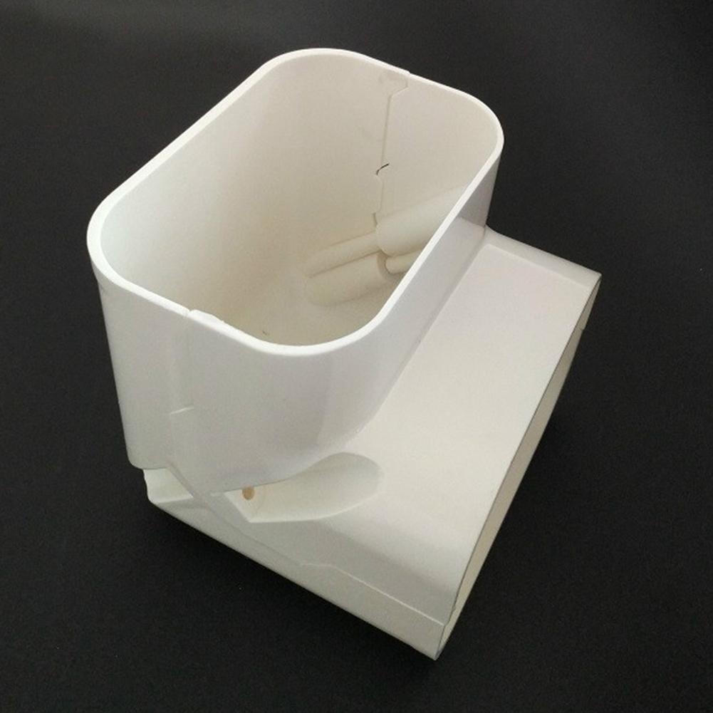 PVC Central Air Conditioning Decorative Cover Tube Wire Connection Casing Suitable for 3 6P AC Reliable Performance